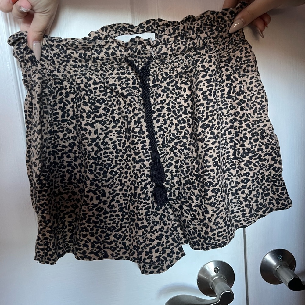 Abercrombie and Fitch Cheetah Shorts
